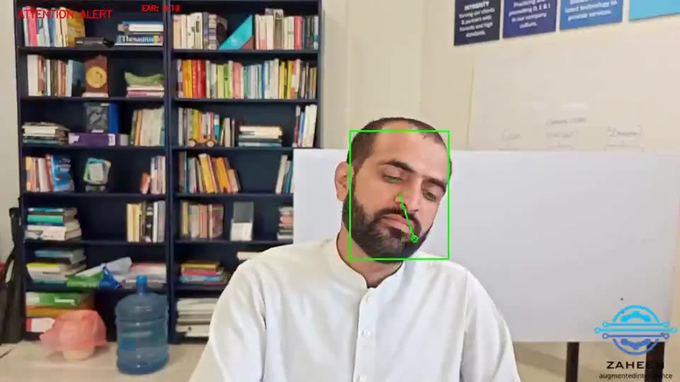 Behaviour & Safety Analytics — Gaze detection, a ai & software project by Saeed Iqbal
