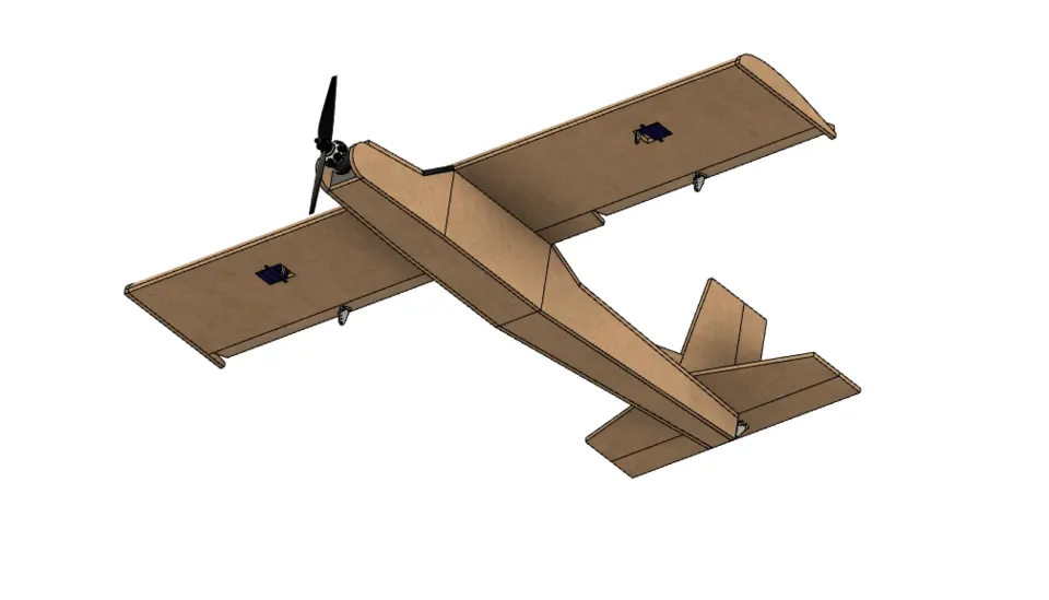 Fixed-Wing UAV Design — UAV concept, a drones & unmanned systems project by Saeed Iqbal