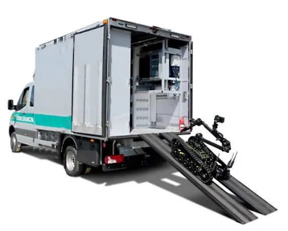 EOD Response Vehicle Fit-Out — Representative image: vehicle with robot ramp, a defense systems & procurement project by Saeed Iqbal