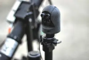 Man-Portable Ground Surveillance Radar — Representative image: tripod-mounted surveillance sensor, a defense systems & procurement project by Saeed Iqbal